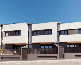 Exterior view of Single-family semi-detached for sale in  Murcia Capital  with Air Conditioner, Terrace and Swimming Pool