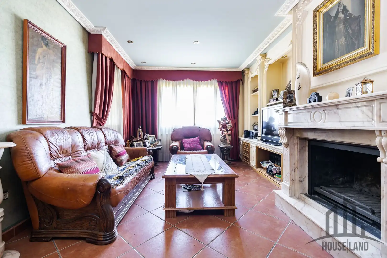 Sala d'estar de Casa o xalet en venda en Uceda amb Calefacció, Jardí privat i Terrassa