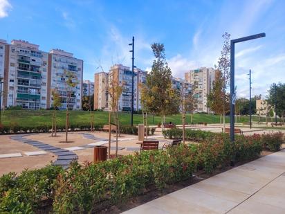 Exterior view of Flat for sale in Málaga Capital  with Air Conditioner, Heating and Terrace