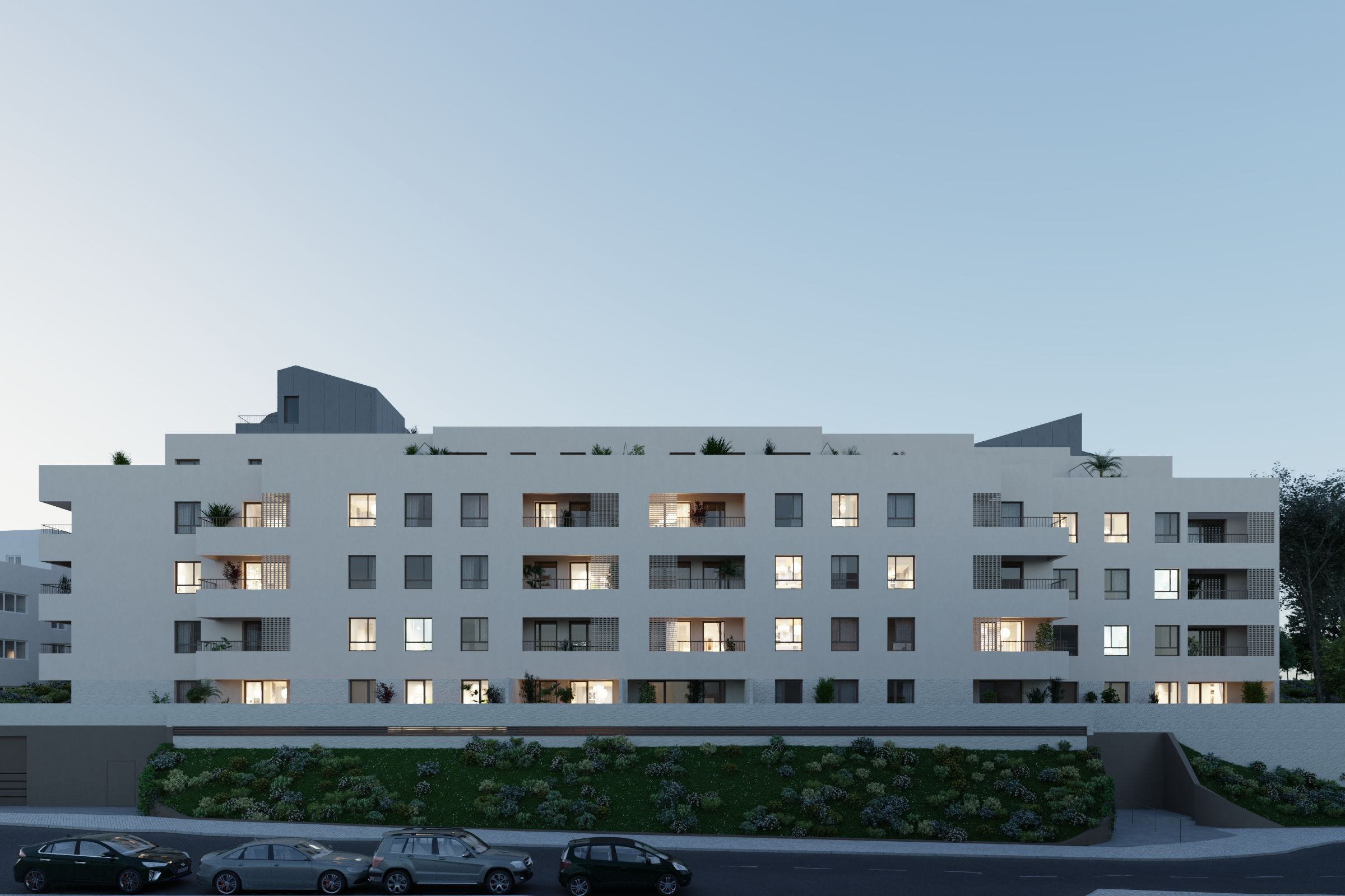 Exterior view of Flat for sale in Oviedo   with Heating, Terrace and Storage room