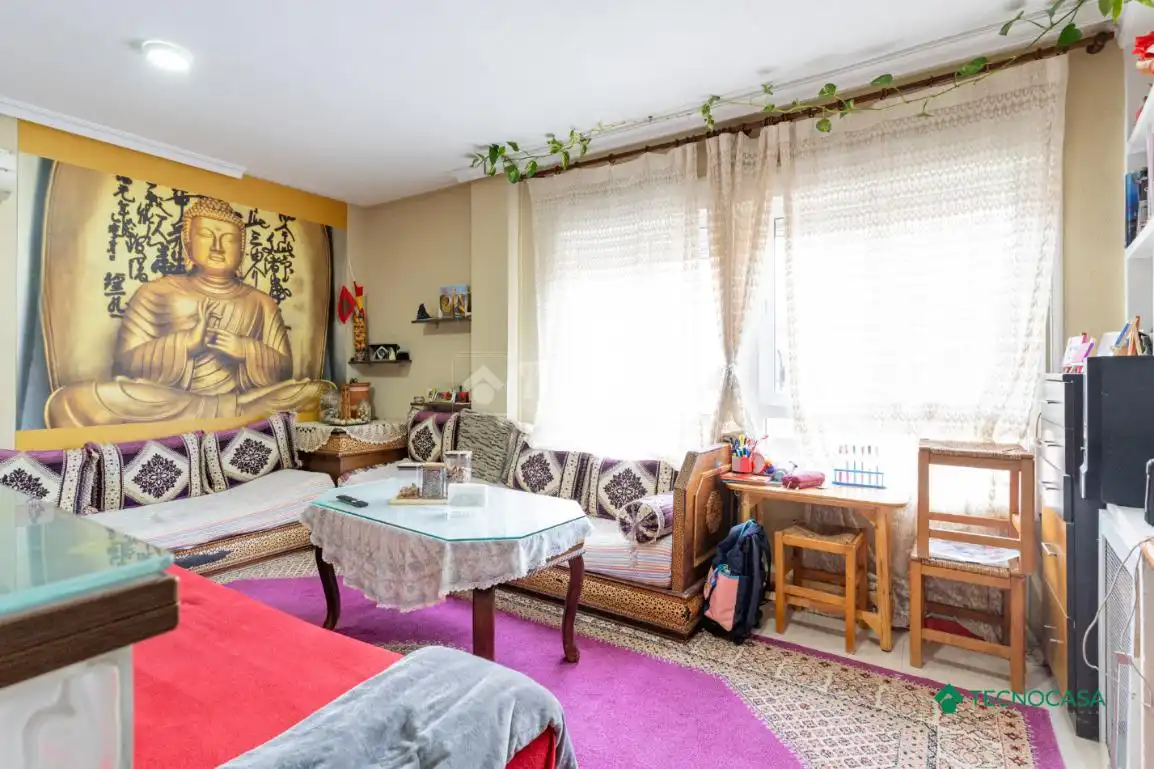 Living room of Flat for sale in Roquetas de Mar  with Air Conditioner and Community pool