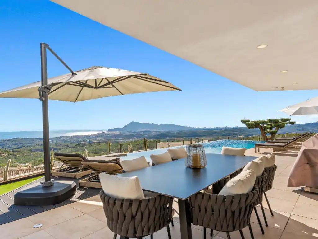 Terraza de Casa o chalet en venta en Altea con Aire acondicionado, Calefacción y Jardín privado