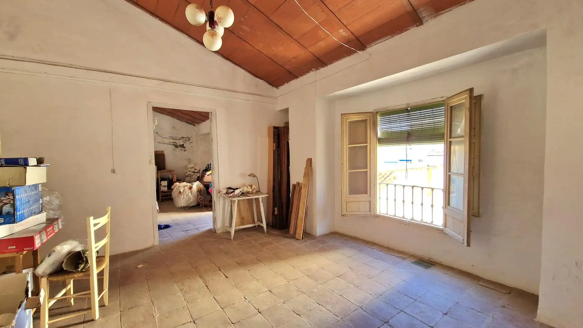 Sala de estar de Casa adosada en venta en Antequera con Terraza y Trastero