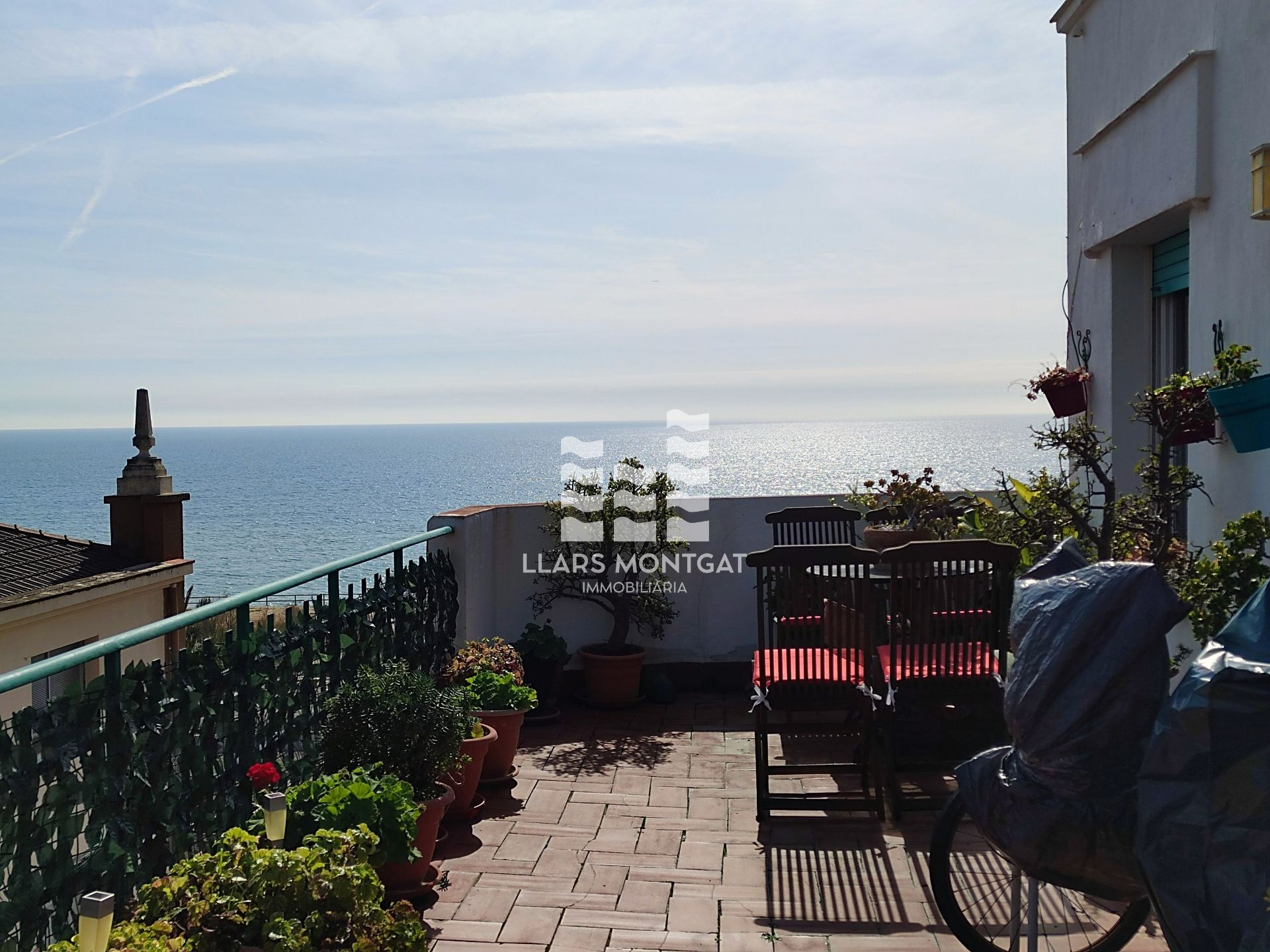 Terrace of Attic for sale in Montgat  with Heating, Terrace and Oven