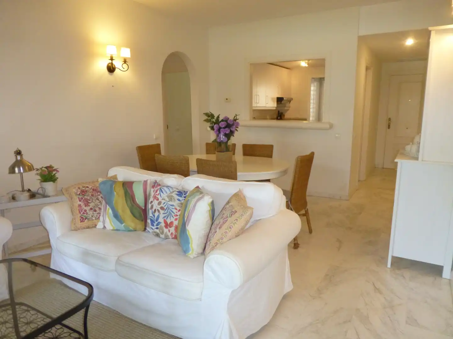Living room of Ground floor for sale in Rota  with Air Conditioner, Private garden and Terrace