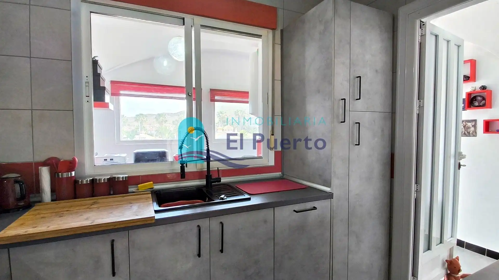 Cocina de Casa o chalet en venta en Mazarrón con Aire acondicionado, Calefacción y Terraza