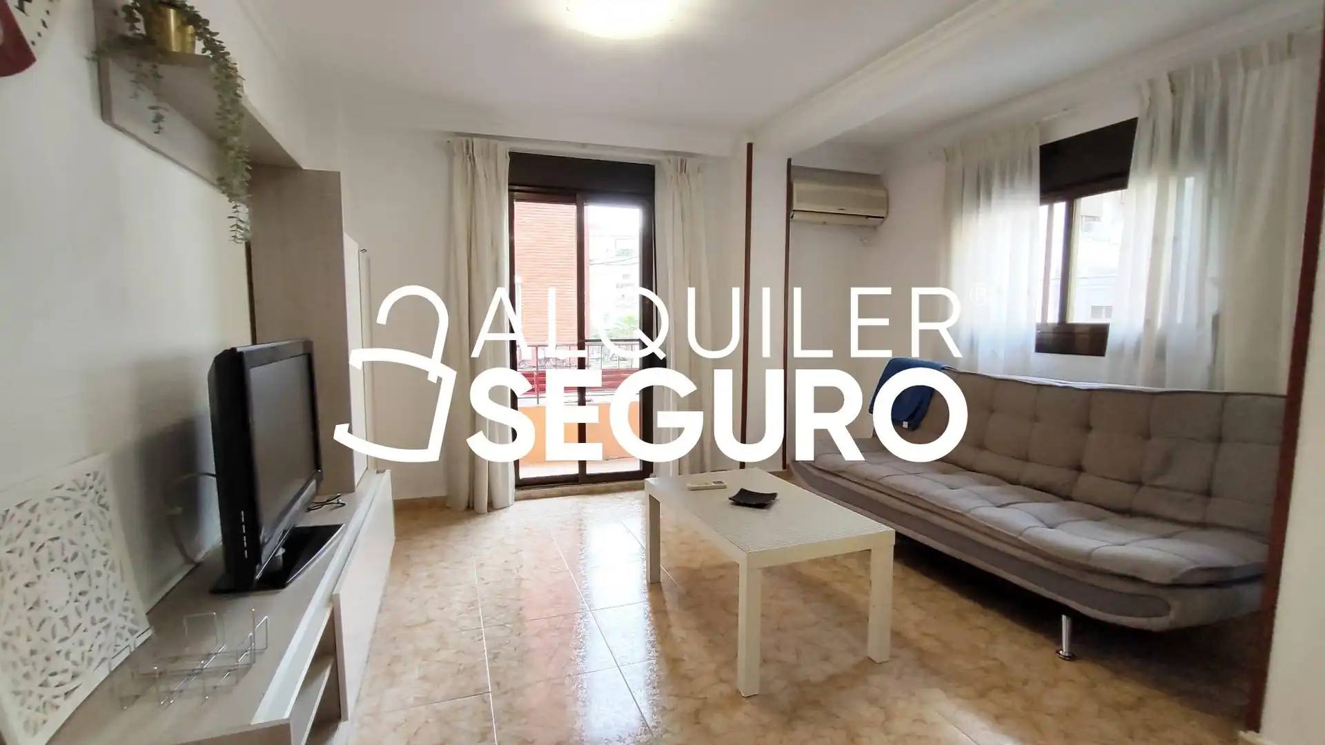 Sala de estar de Piso de alquiler en Catarroja con Aire acondicionado, Calefacción y Terraza