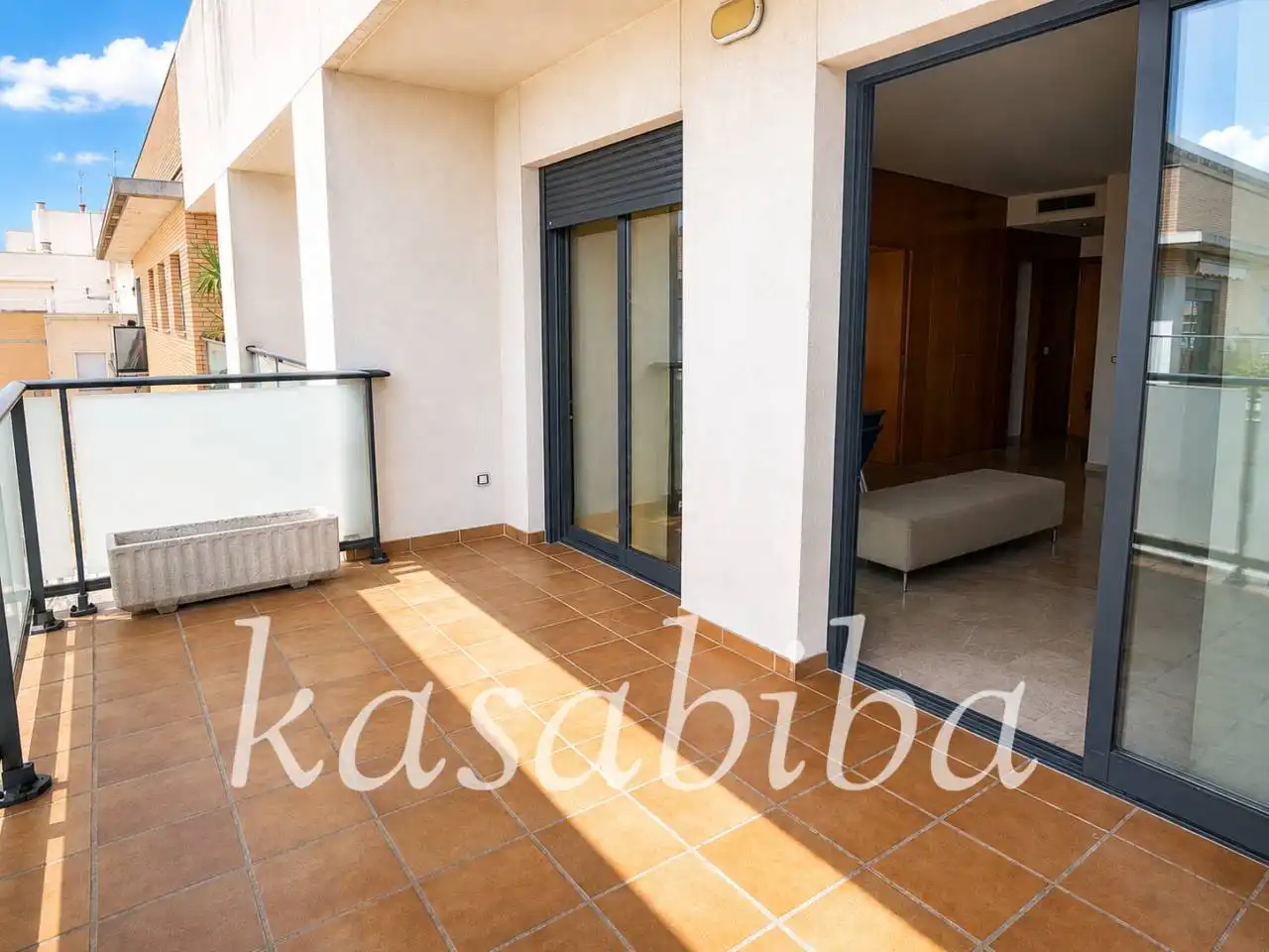 Terrasse von Wohnung zum Verkauf in Paterna mit Klimaanlage, Heizung und Terrasse