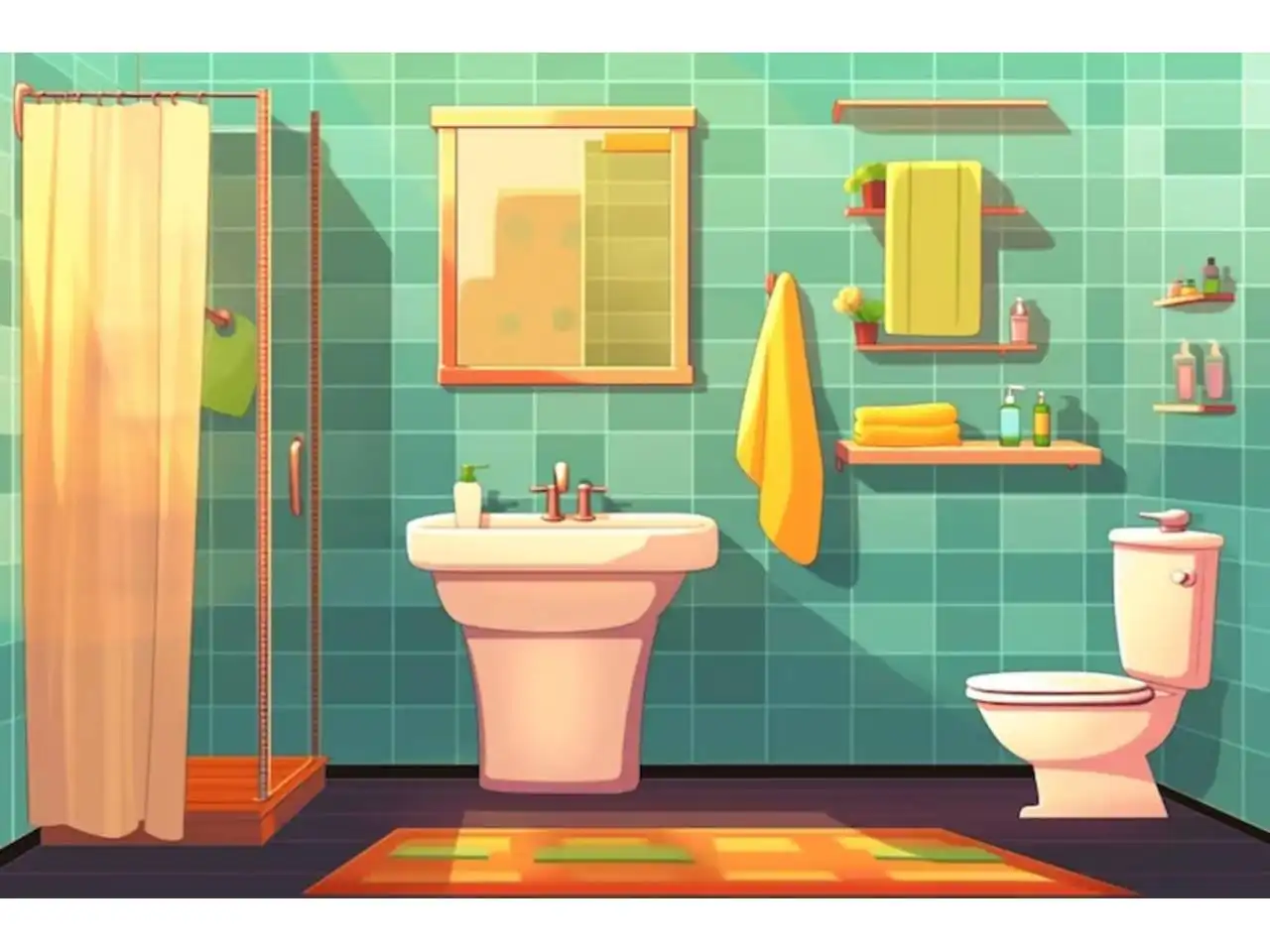 Bathroom of Houses for sale in Roquetas de Mar  with Air Conditioner, Heating and Private garden