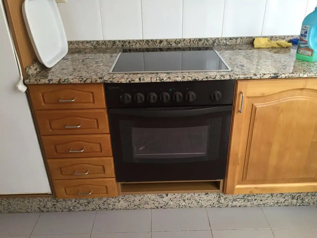 Cuina de Apartament de lloguer en Ferrol amb Calefacció, Parquet i Traster