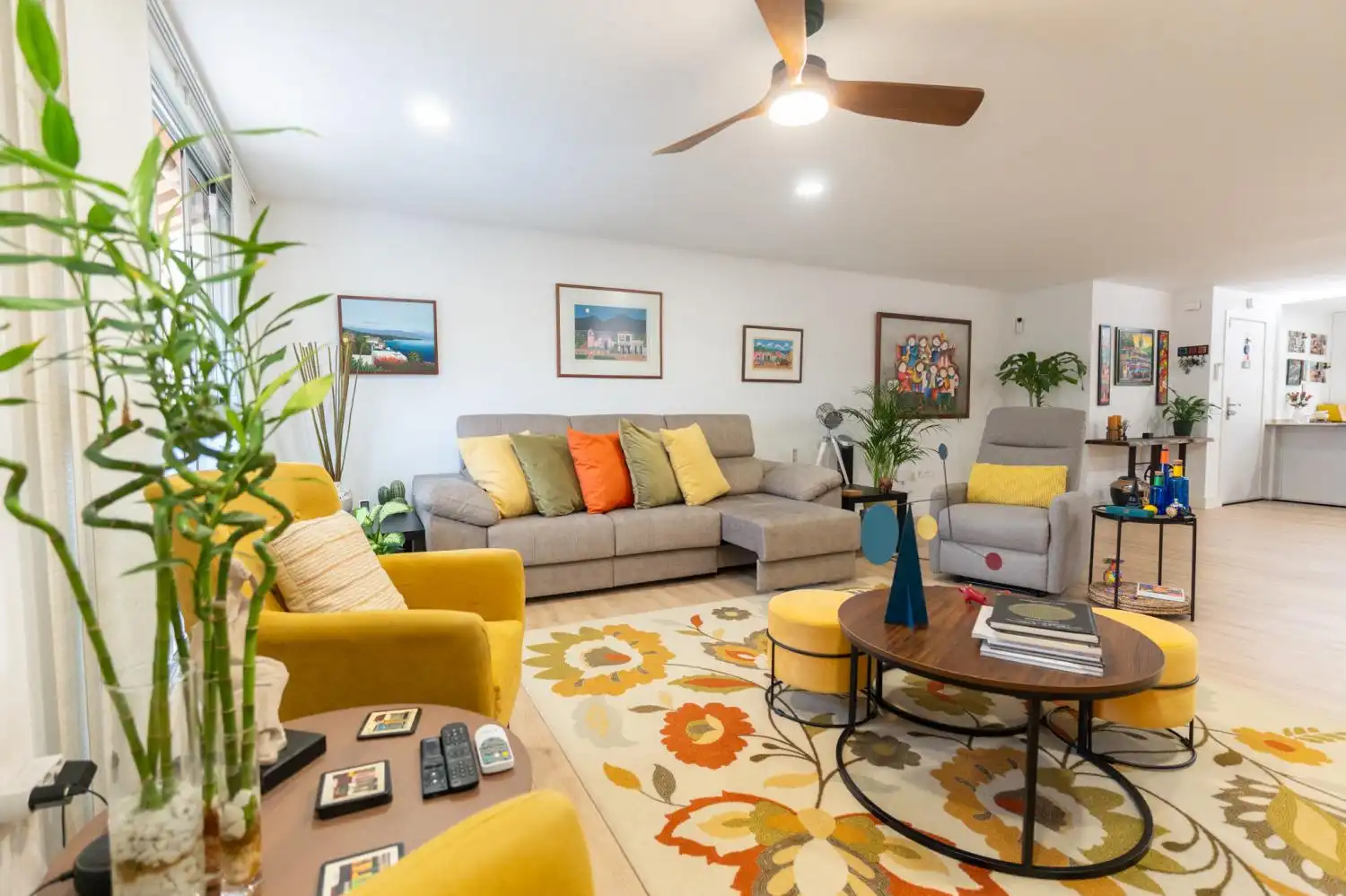 Sala de estar de Piso en venta en Santa Cruz de Tenerife con Aire acondicionado