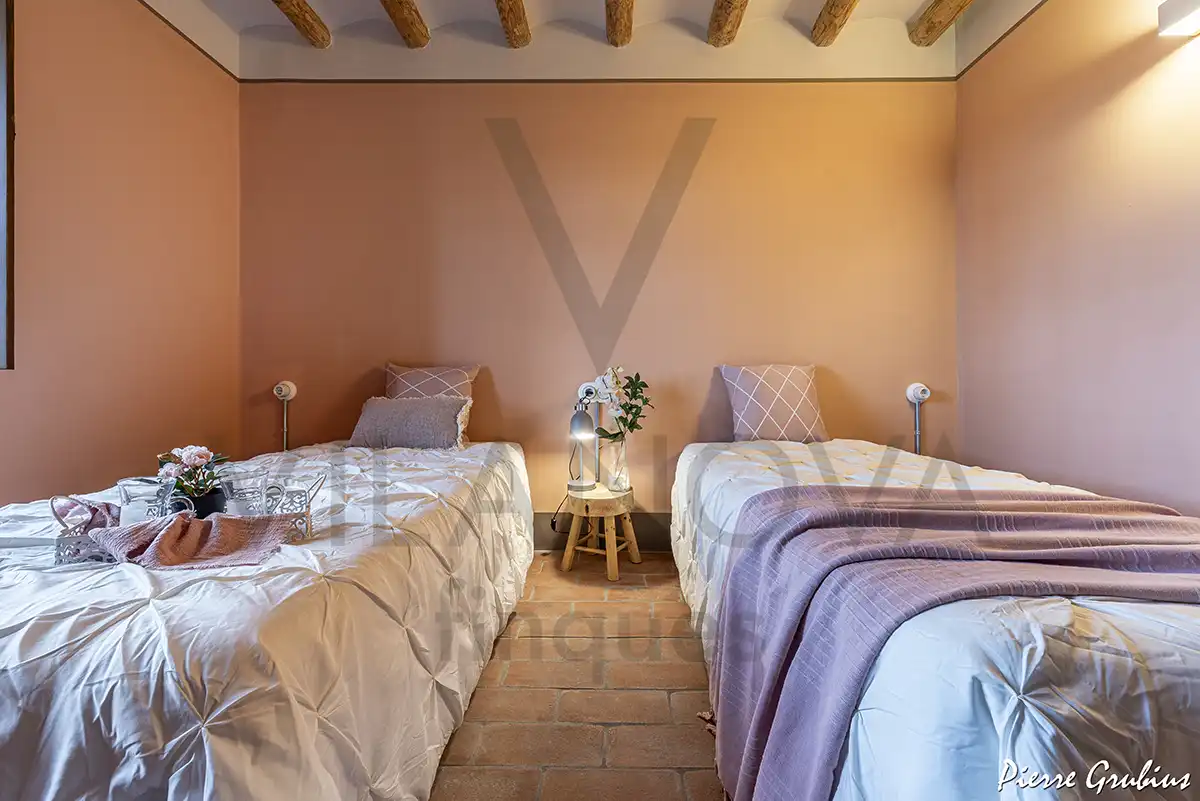 Dormitori de Finca rústica en venda en Riudoms amb Calefacció, Jardí privat i Terrassa