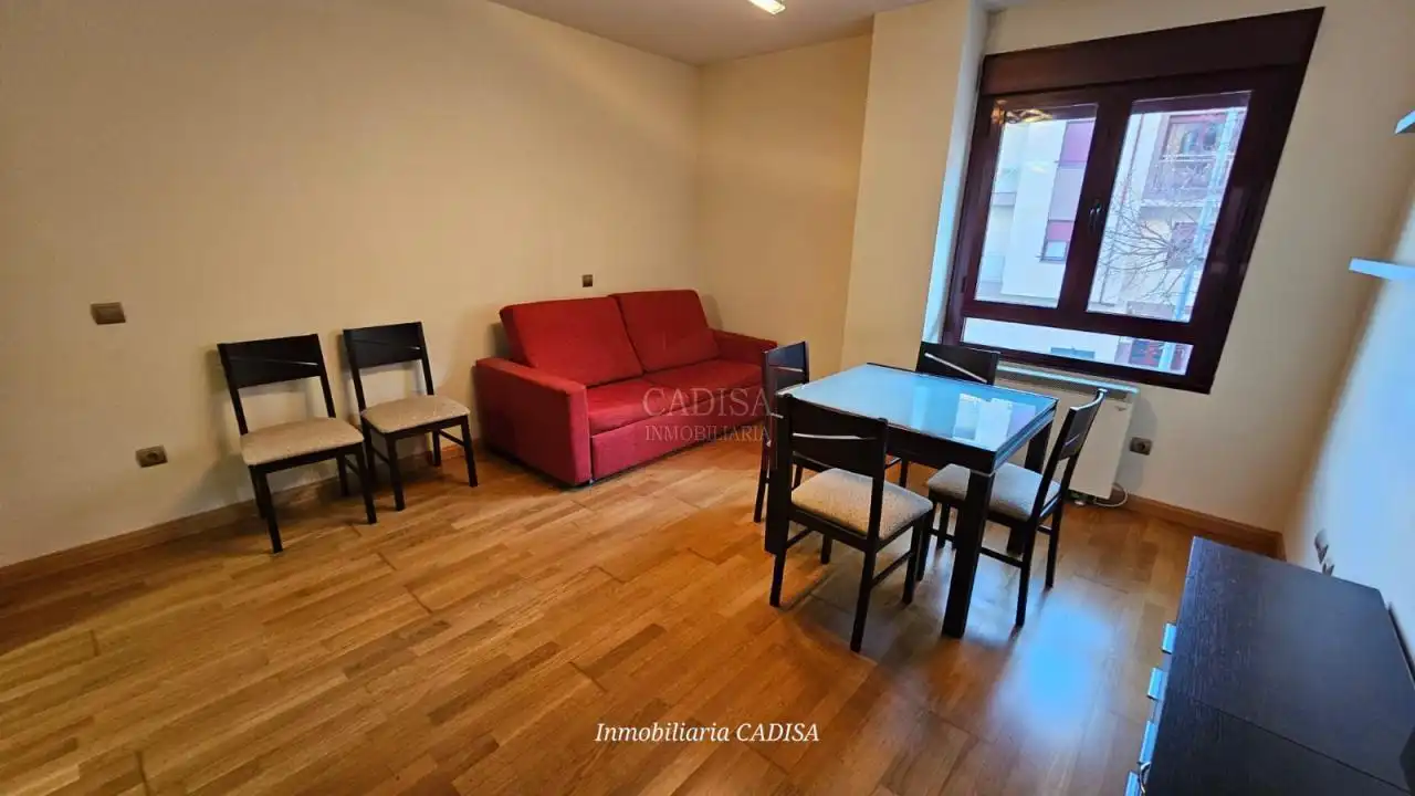 Sala de estar de Estudio de alquiler en Salamanca con Calefacción y Amueblado