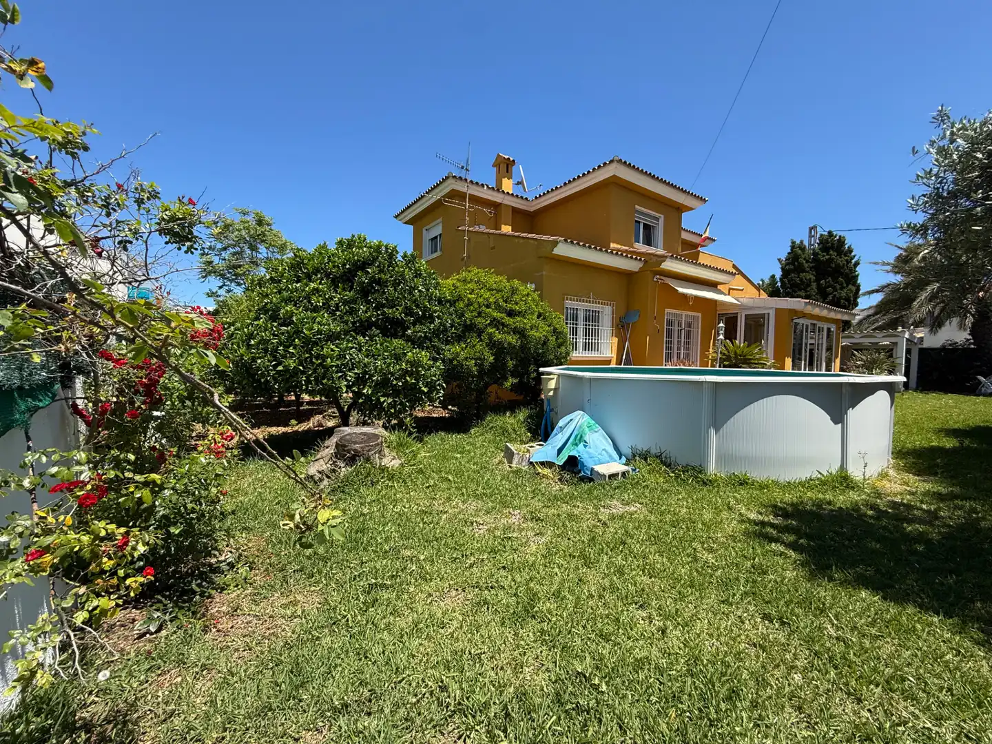 Garden of Houses for sale in Dénia  with Air Conditioner, Heating and Private garden