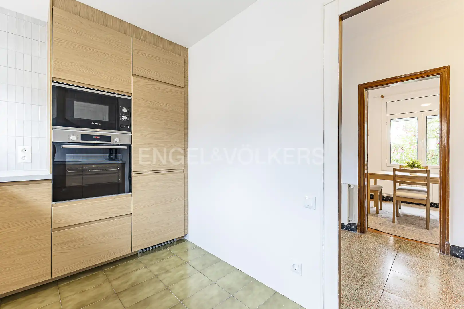 Kitchen of Flat for rent in Castelldefels  with Air Conditioner, Heating and Private garden