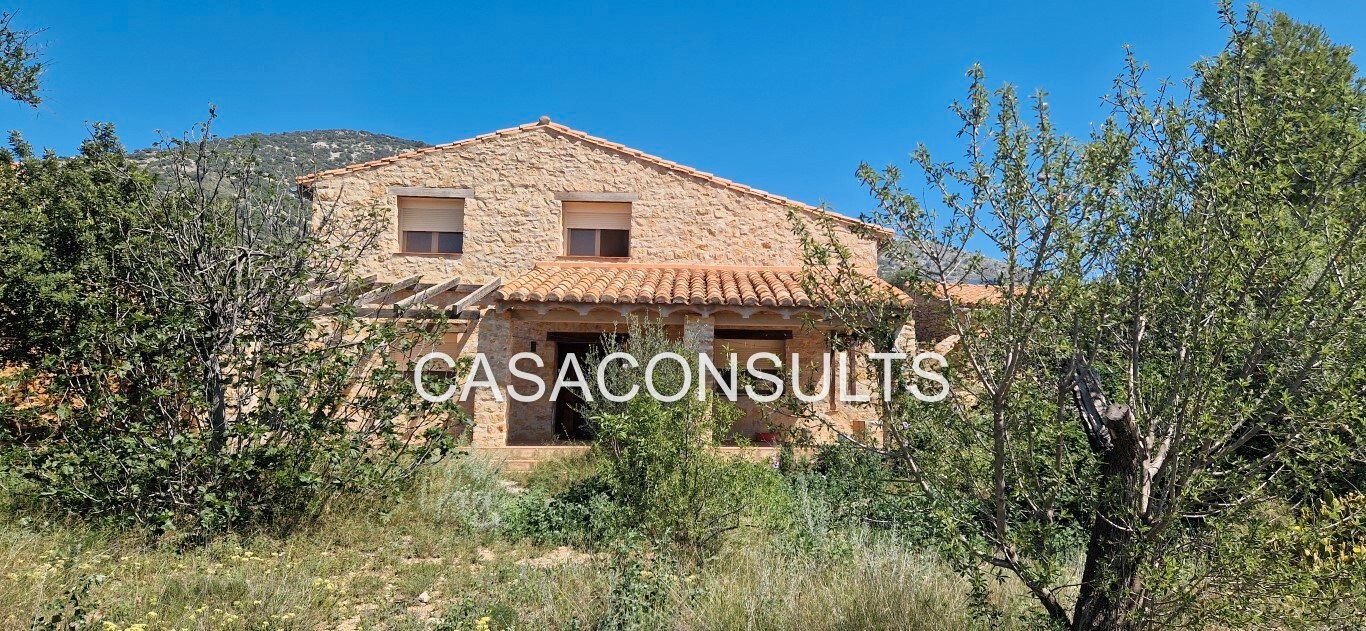 Vista exterior de Finca rústica en venda en Culla amb Terrassa i Traster