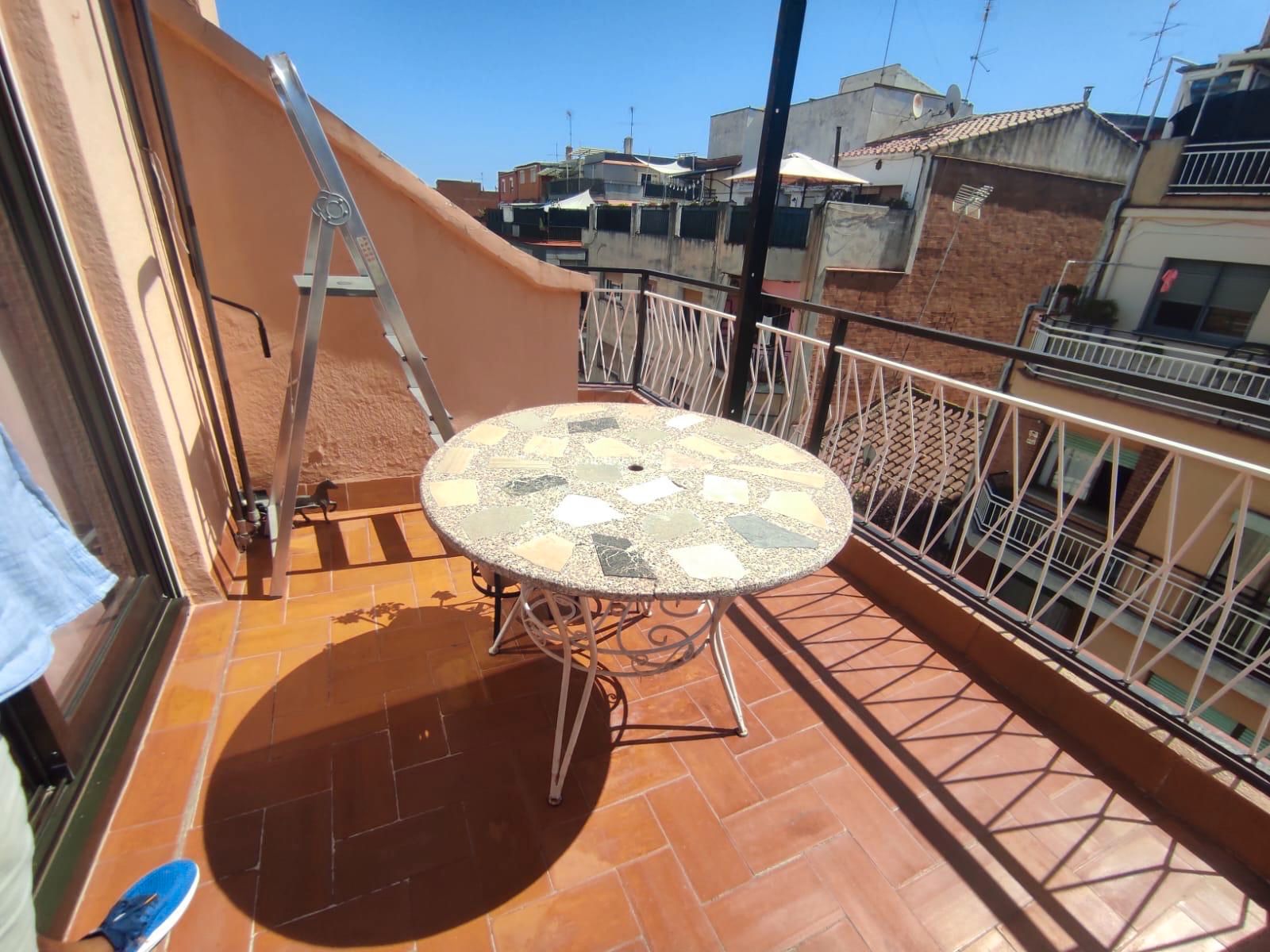 Terrace of Attic for sale in Badalona  with Heating, Terrace and Furnished