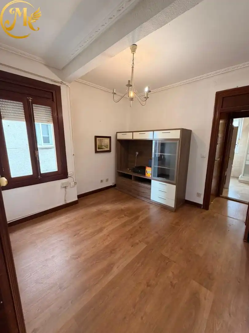 Living room of Flat for sale in Santander  with Private garden, Parquet flooring and Terrace