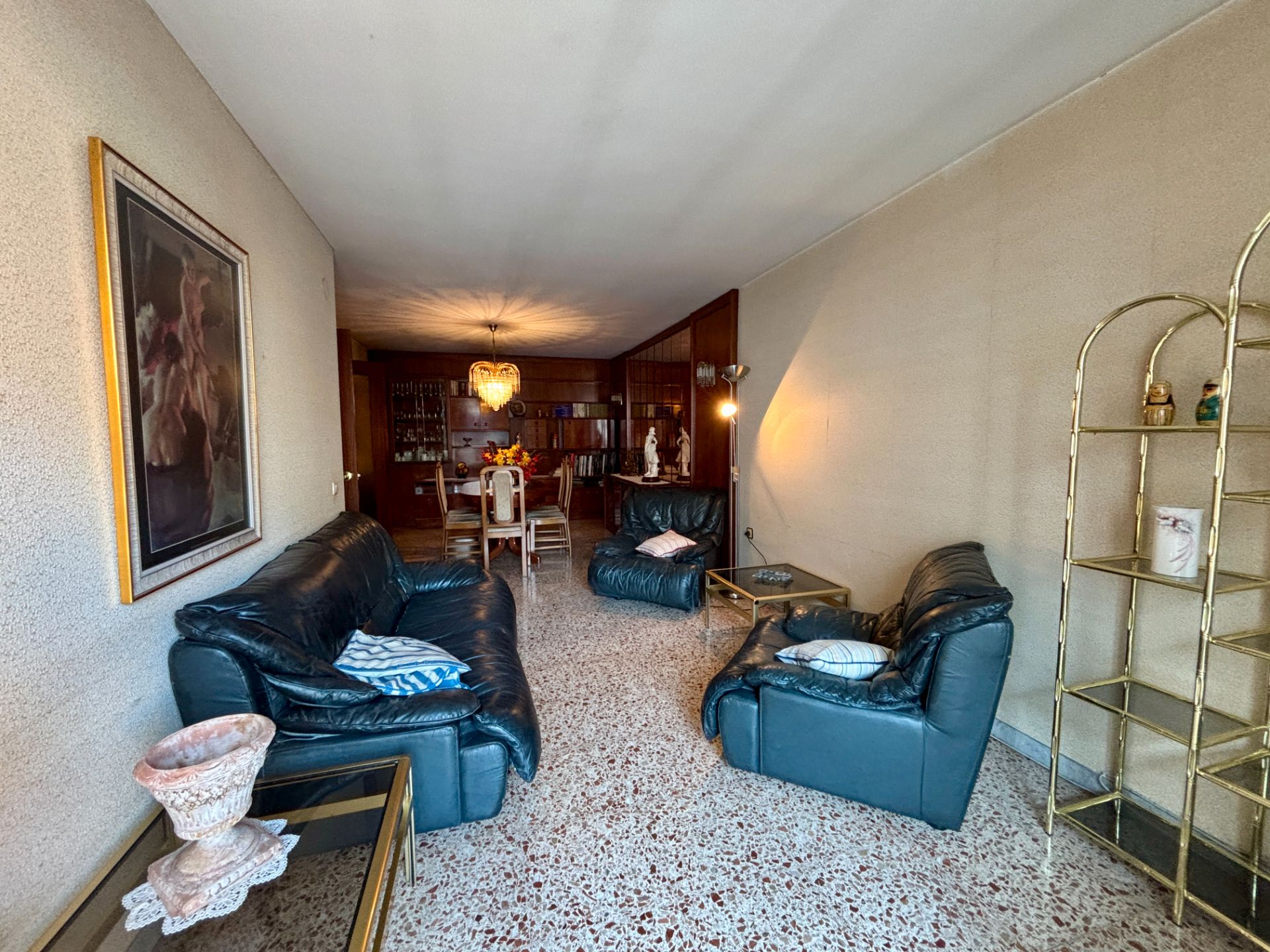 Sala d'estar de Pis en venda en  Lleida Capital amb Calefacció i Balcó