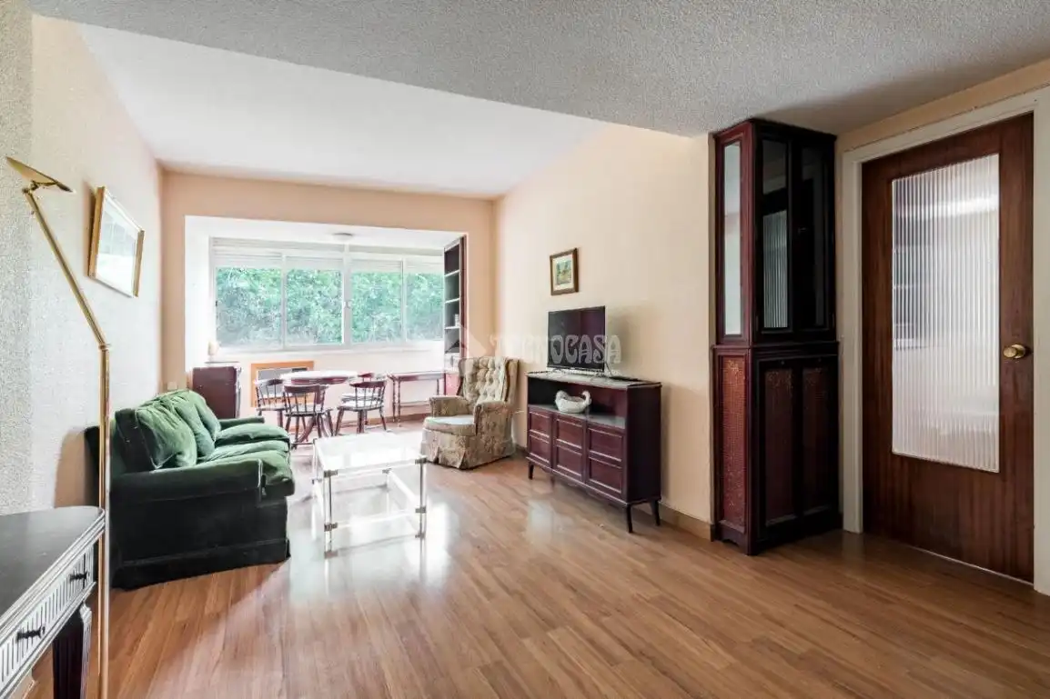 Wohnzimmer von Wohnung zum Verkauf in Madrid mit Klimaanlage