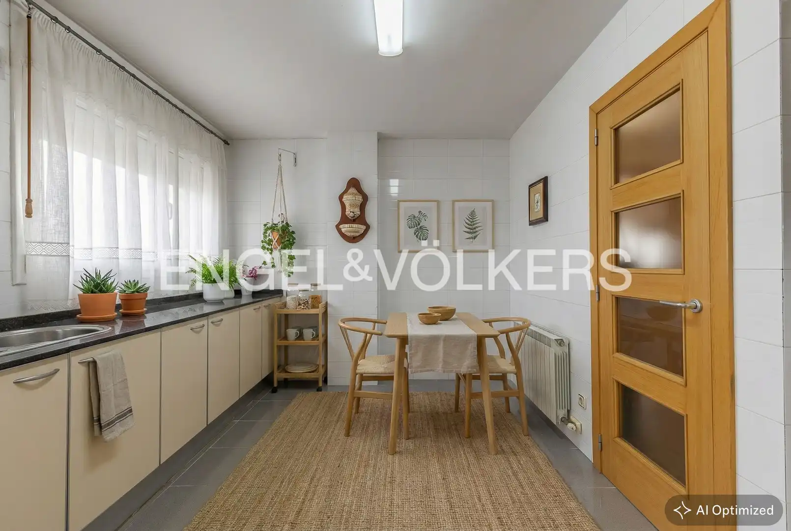 Cocina de Dúplex en venta en Terrassa con Aire acondicionado, Calefacción y Terraza