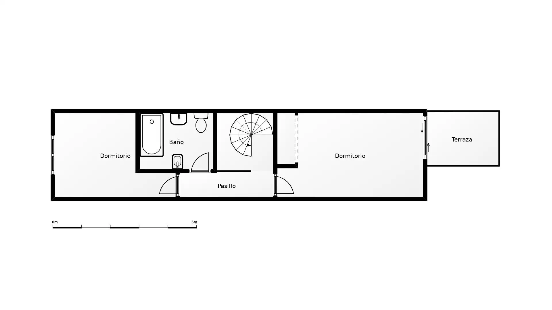 Dúplex en venta en Algarrobo con Aire acondicionado, Terraza y Amueblado