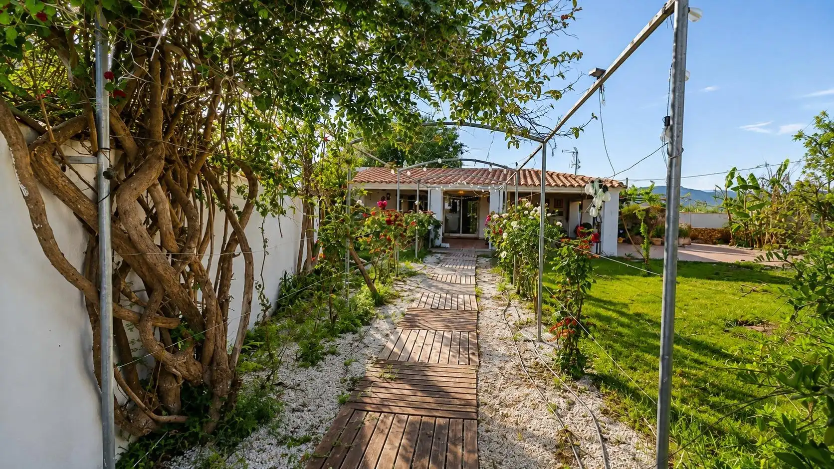 Garden of Country homes for sale in Alcanar  with Private garden and Community pool