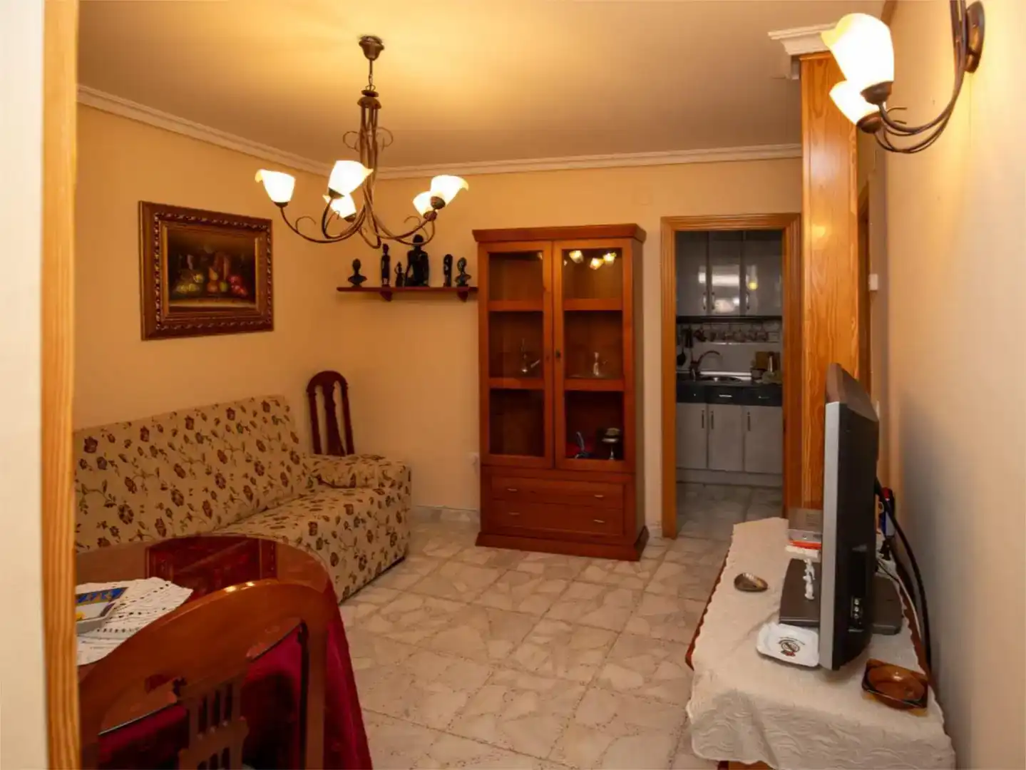 Sala de estar de Casa o chalet en venta en Cantalejo con Amueblado