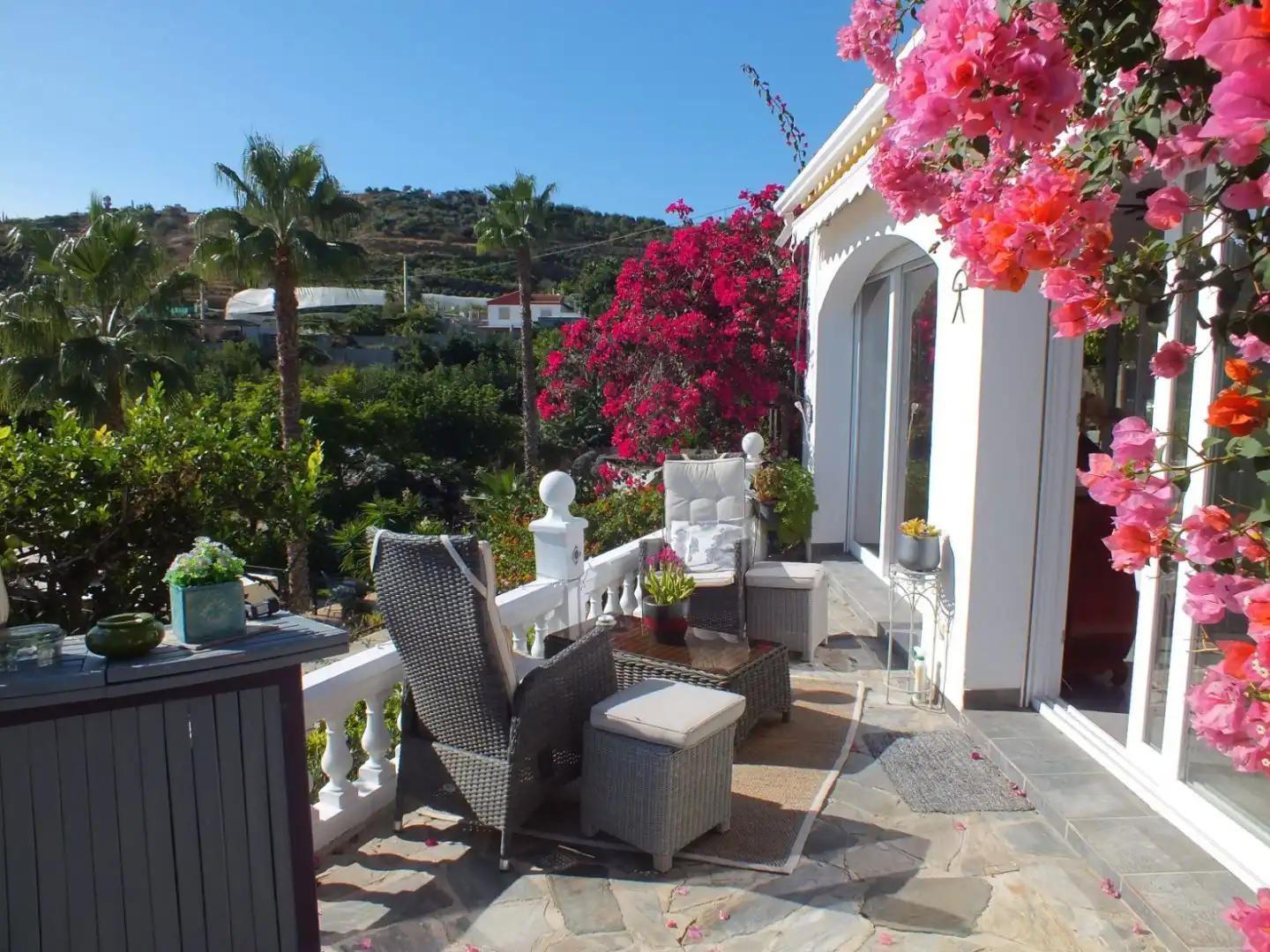 Terraza de Casa o chalet en venta en Salobreña con Jardín privado