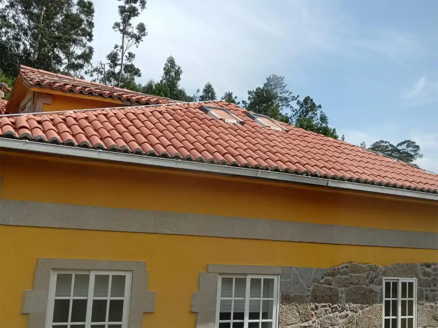 Außenansicht von Wohnung zur Miete in Catoira mit Privatgarten, Parkett und Möbliert