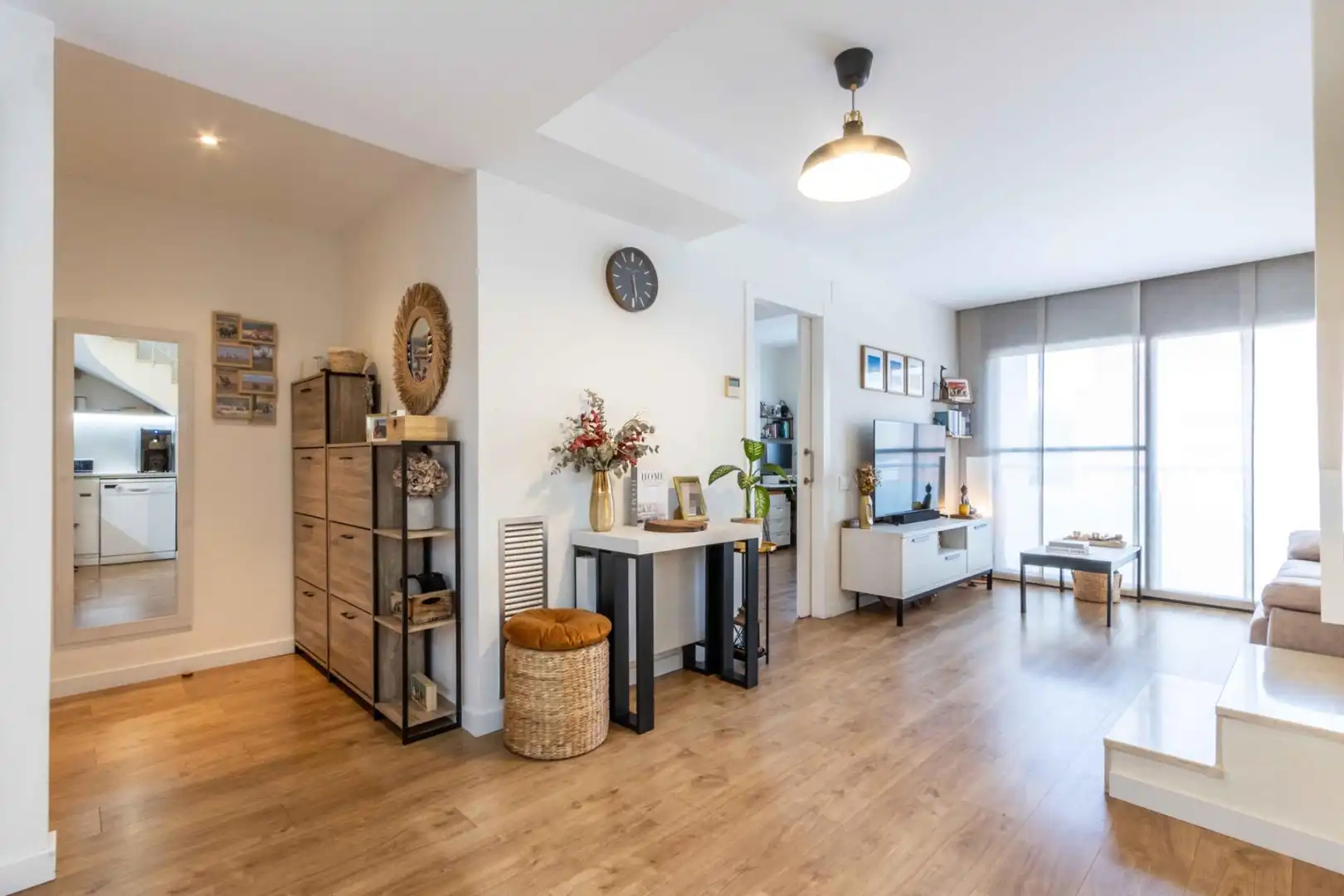 Sala de estar de Ático en venta en Sabadell con Aire acondicionado, Calefacción y Parquet