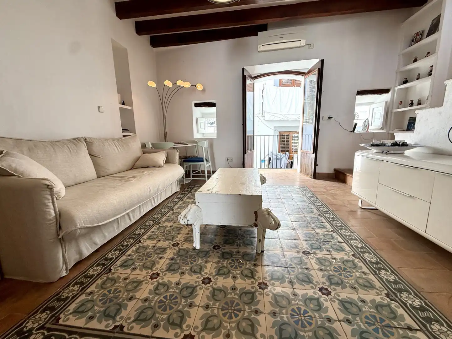 Sala d'estar de Apartament en venda en Eivissa amb Aire condicionat, Calefacció i Terrassa