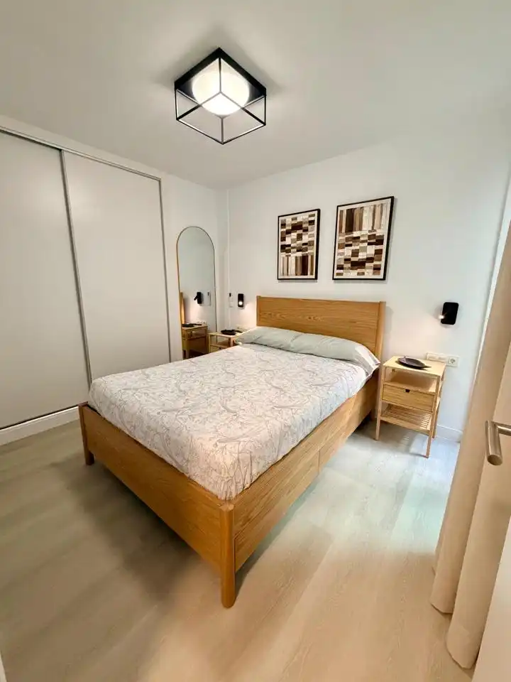 Bedroom of Flat for rent in Mogán  with Air Conditioner, Terrace and Furnished