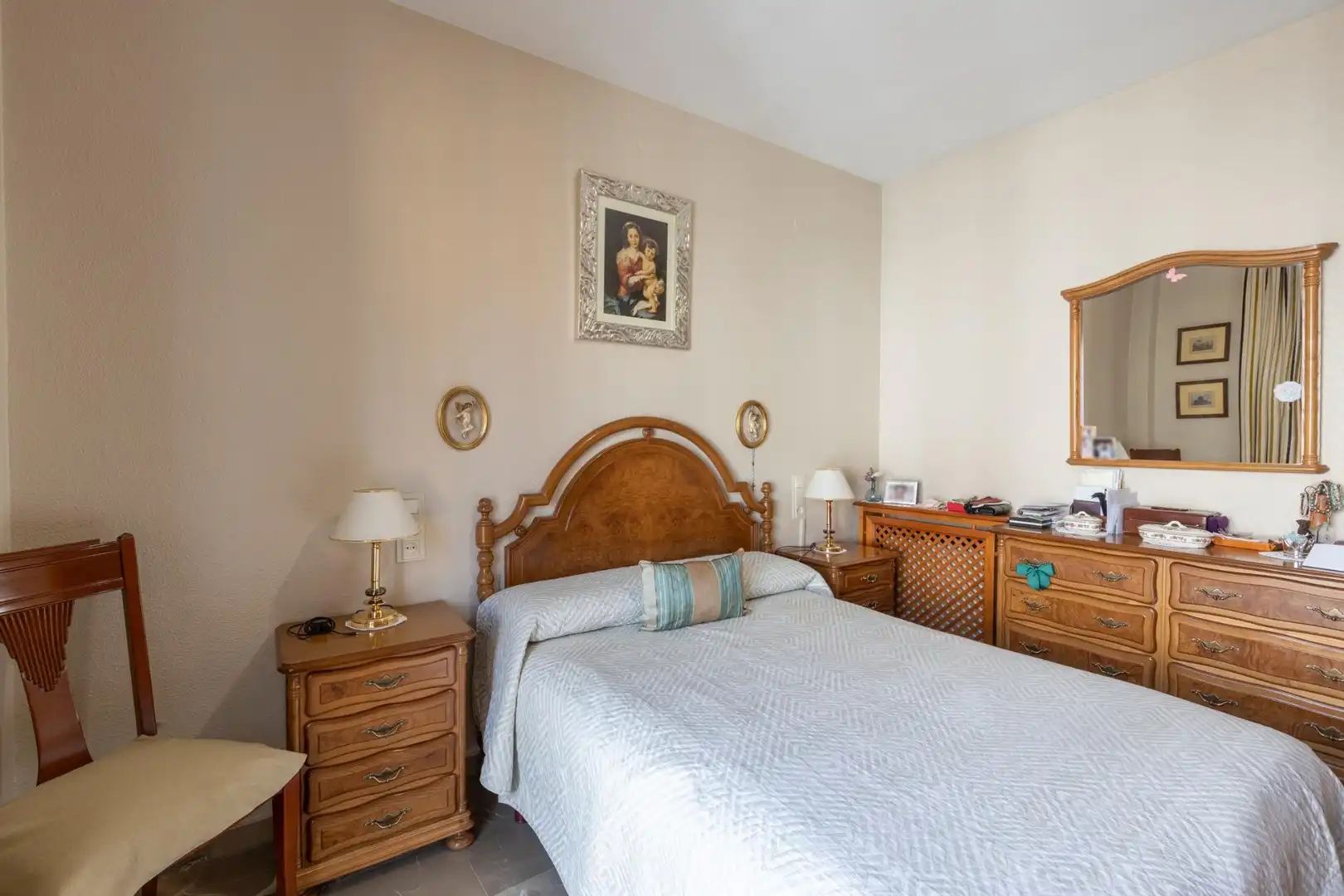 Schlafzimmer von Wohnung zum Verkauf in Albolote mit Klimaanlage, Heizung und Balkon