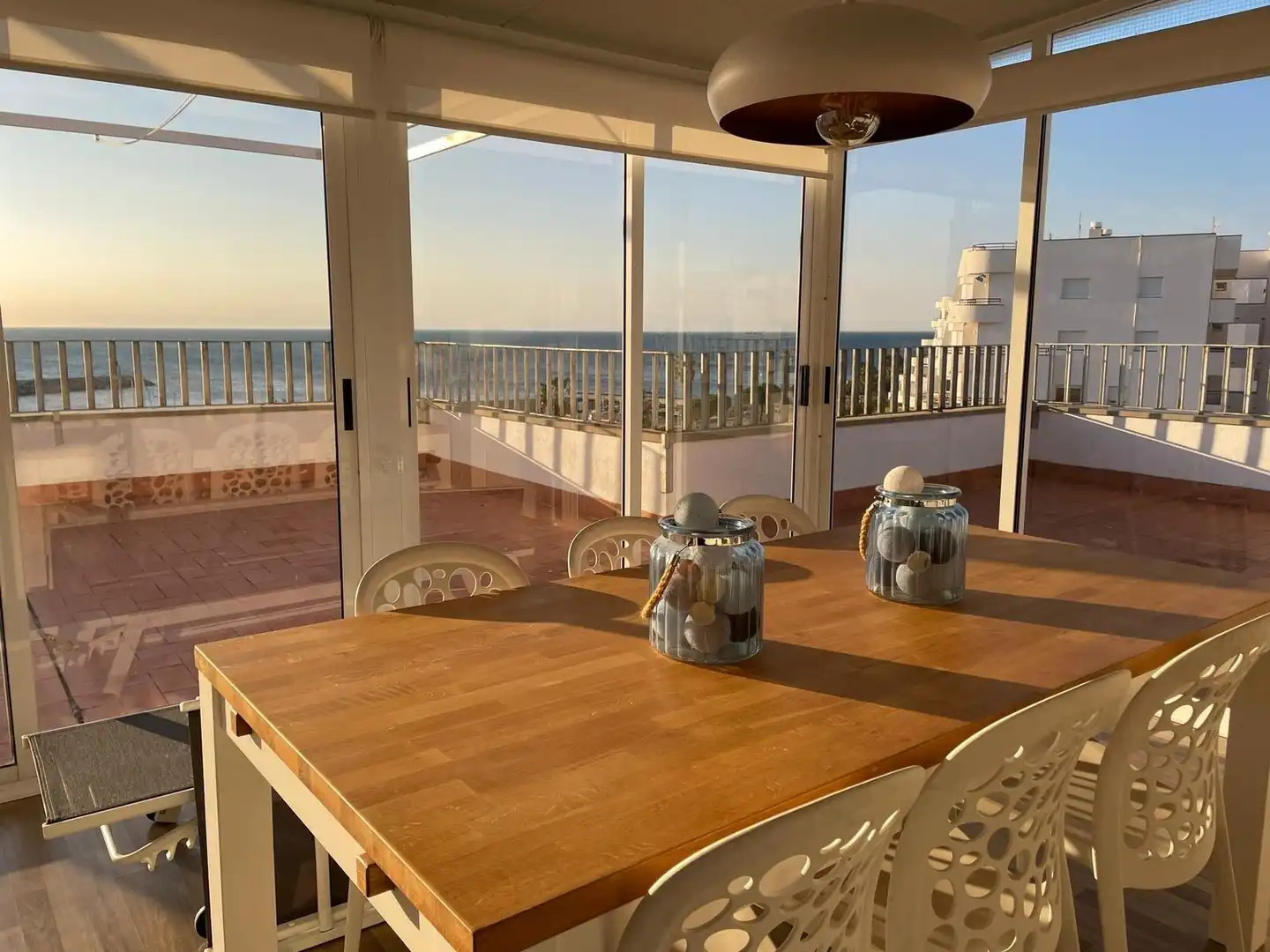 Dining room of Attic for sale in L'Ametlla de Mar   with Air Conditioner, Heating and Terrace