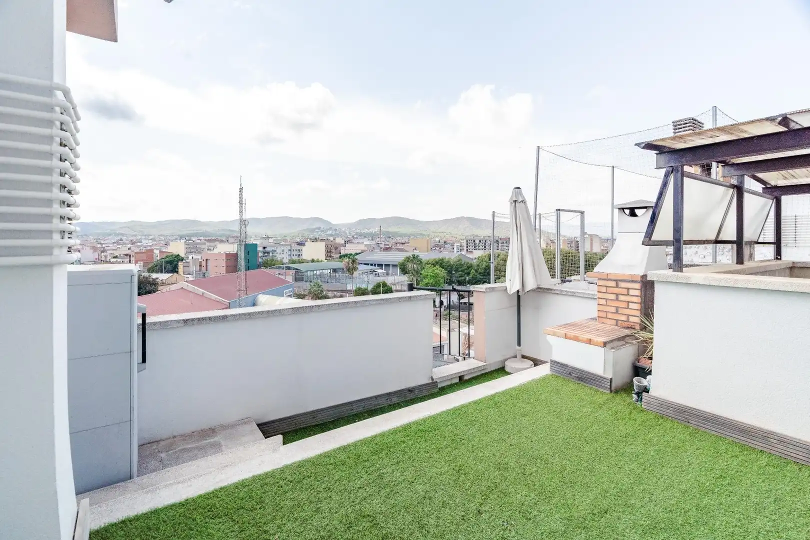 Terrasse von Dachboden zum Verkauf in El Vendrell mit Heizung, Parkett und Terrasse