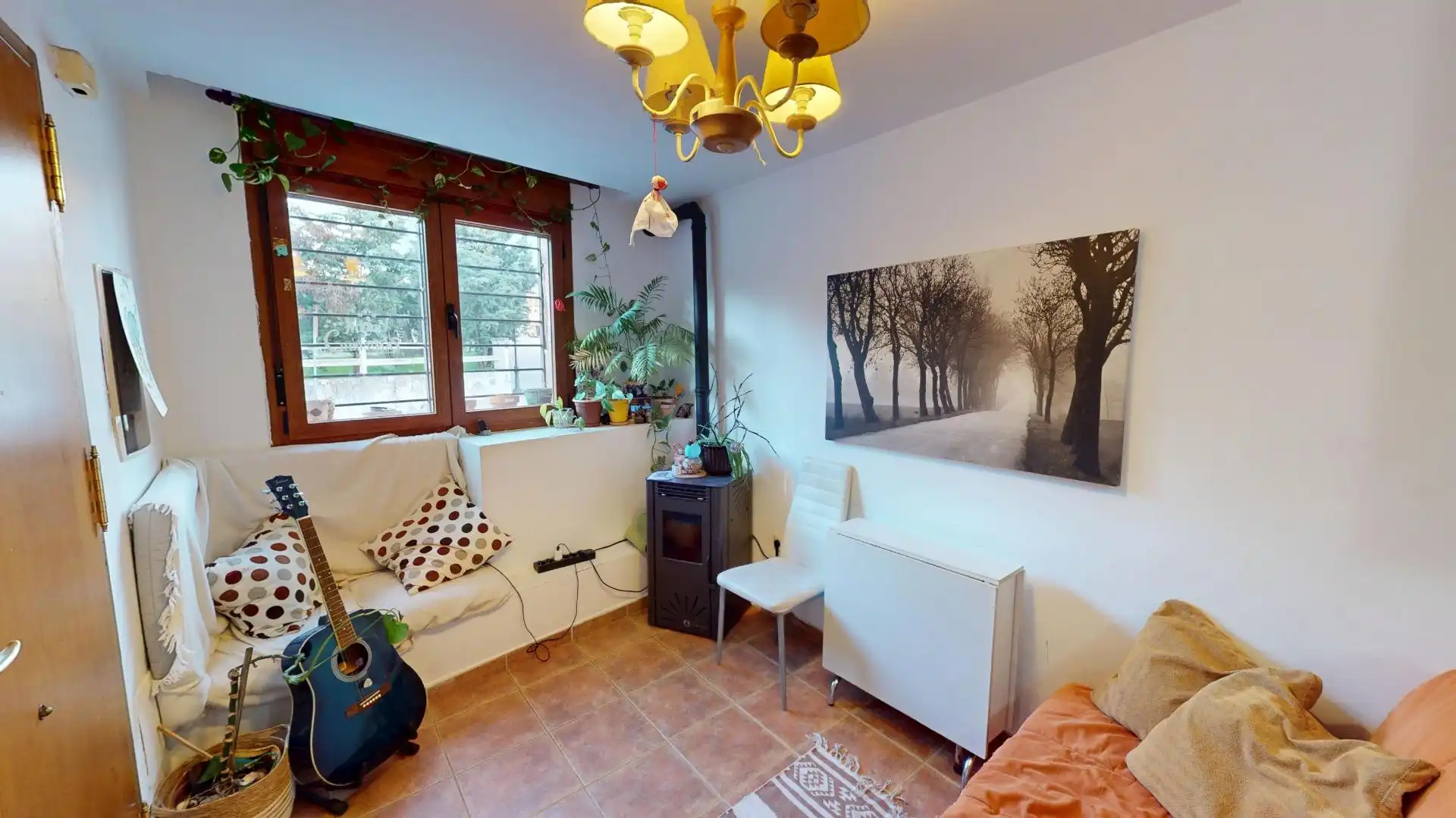 Wohnzimmer von Maisonette zum Verkauf in El Berrueco mit Terrasse