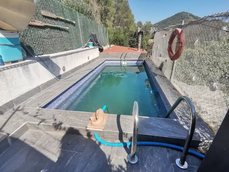Swimming pool of Houses for sale in Sant Vicenç Dels Horts  with Air Conditioner, Heating and Private garden