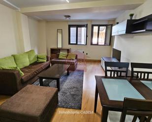 Living room of Apartment to rent in Salamanca Capital  with Heating, Parquet flooring and Furnished