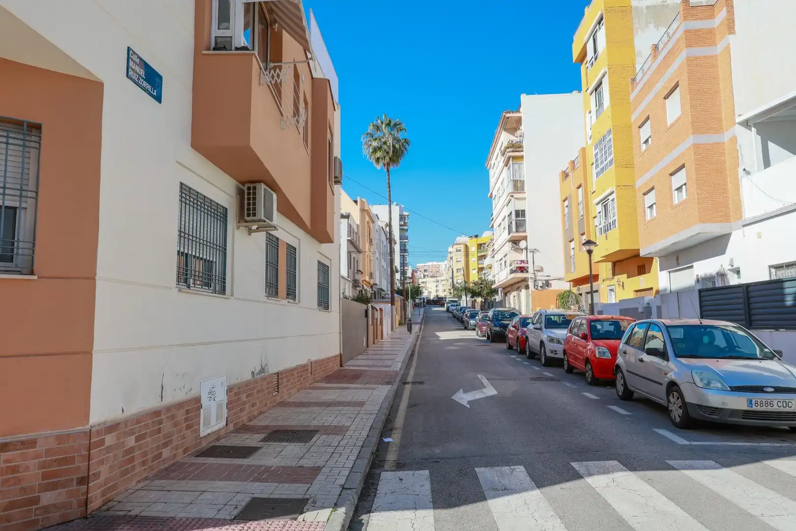 Vista exterior de Planta baja en venta en Málaga con Aire acondicionado, Calefacción y Alarma
