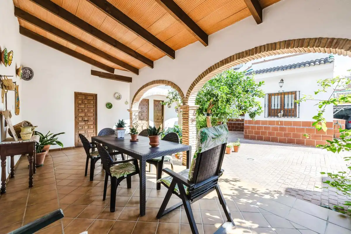 Terrassa de Casa o xalet en venda en Málaga amb Aire condicionat i Calefacció