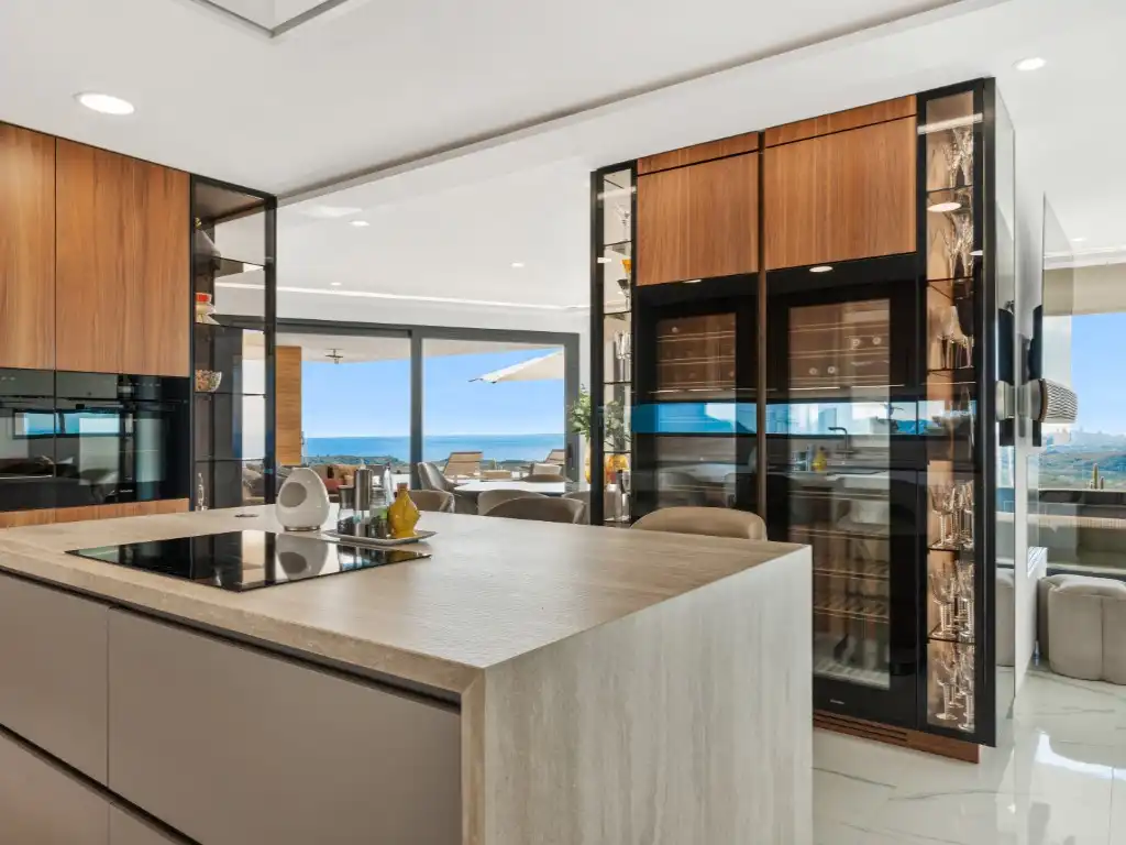 Cocina de Casa o chalet en venta en Altea con Aire acondicionado, Calefacción y Jardín privado