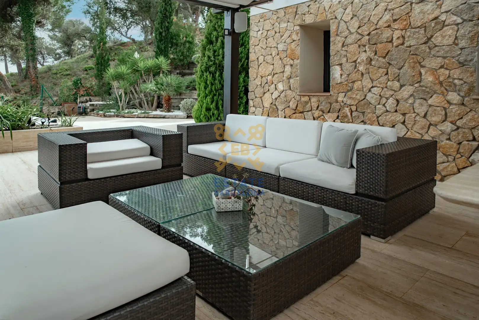 Terrassa de Casa o xalet en venda en Tossa de Mar amb Aire condicionat, Jardí privat i Terrassa