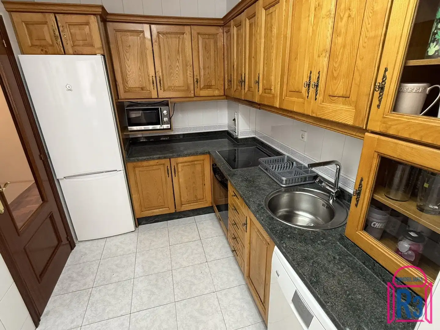 Küche von Wohnung zur Miete in León Capital  mit Heizung, Terrasse und Möbliert