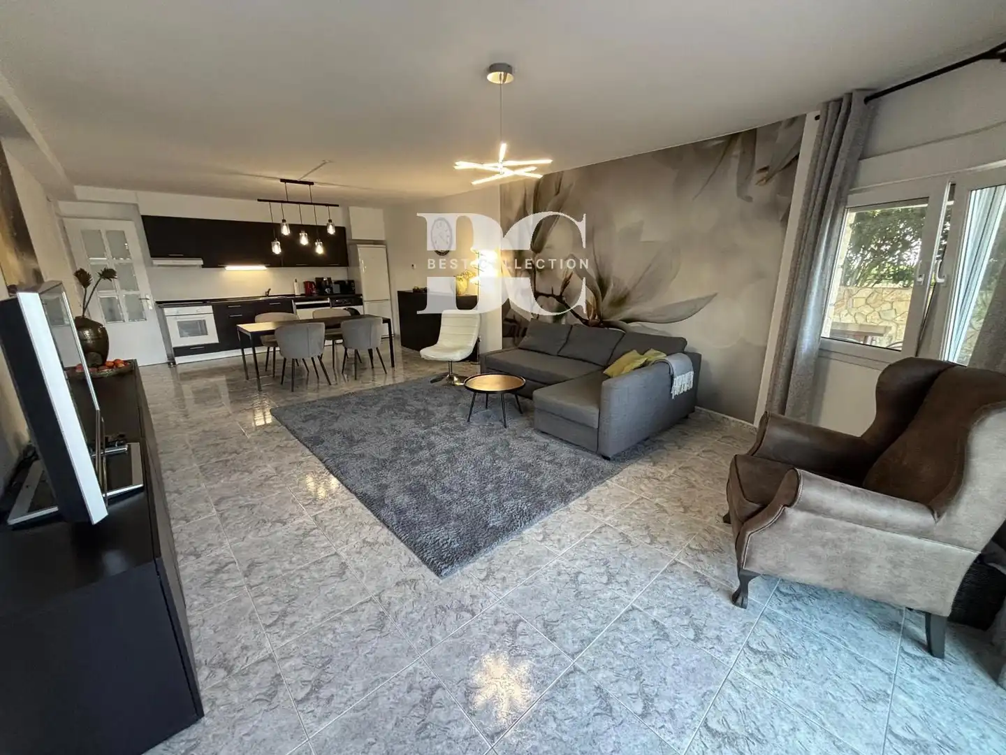 Sala d'estar de Casa o xalet en venda en Lloret de Mar amb Calefacció, Terrassa i Traster