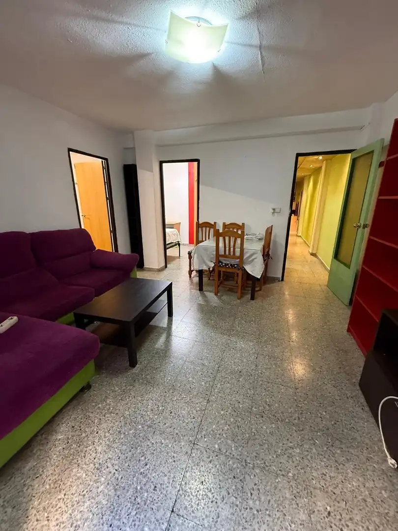 Sala d'estar de Pis en venda en Murcia amb Aire condicionat, Terrassa i Moblat