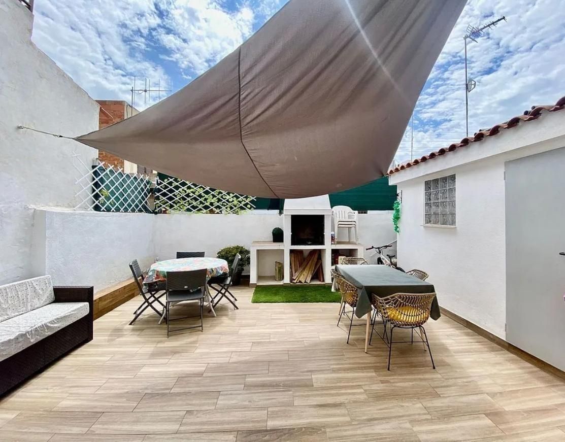 Terrace of Single-family semi-detached for sale in Torredembarra  with Heating, Private garden and Terrace