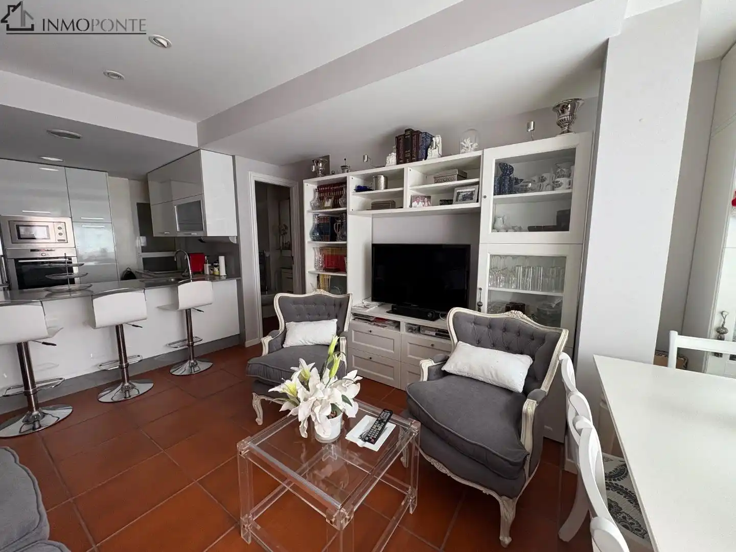 Sala de estar de Piso en venta en Pontevedra Capital 