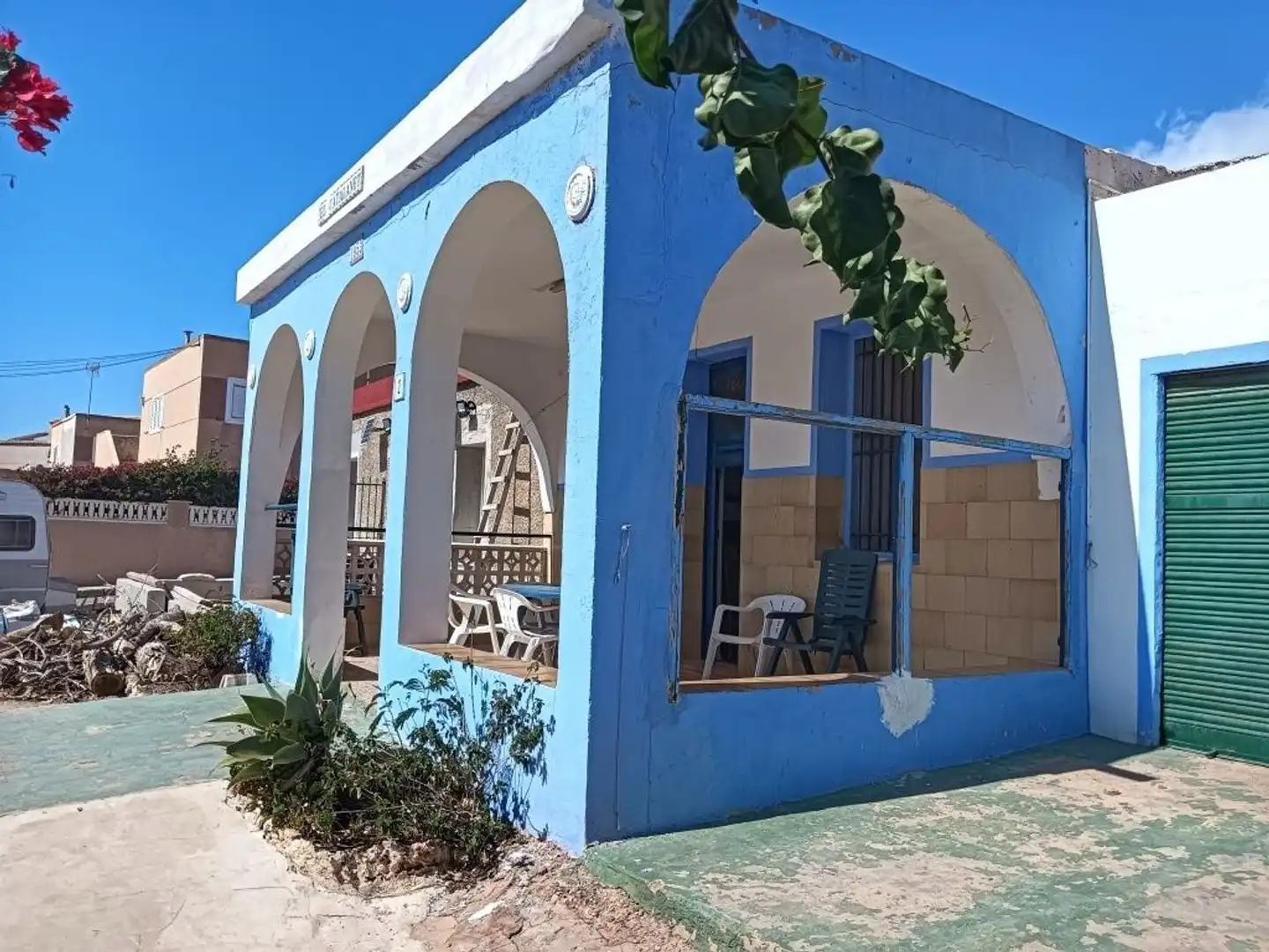 Vista exterior de Finca rústica en venta en Santa Pola con Jardín privado