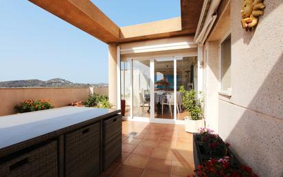 Terrace of Attic for sale in Calpe / Calp  with Air Conditioner, Heating and Terrace